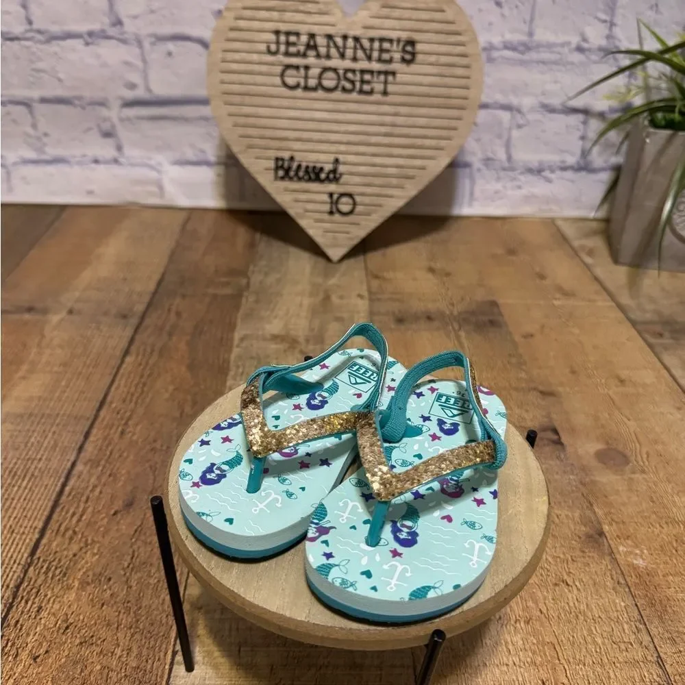 Reef Unisex-Child Little Stargazer Prints Sandal